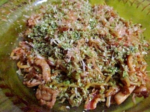 焼きそばソースを使わない！？焼きそば